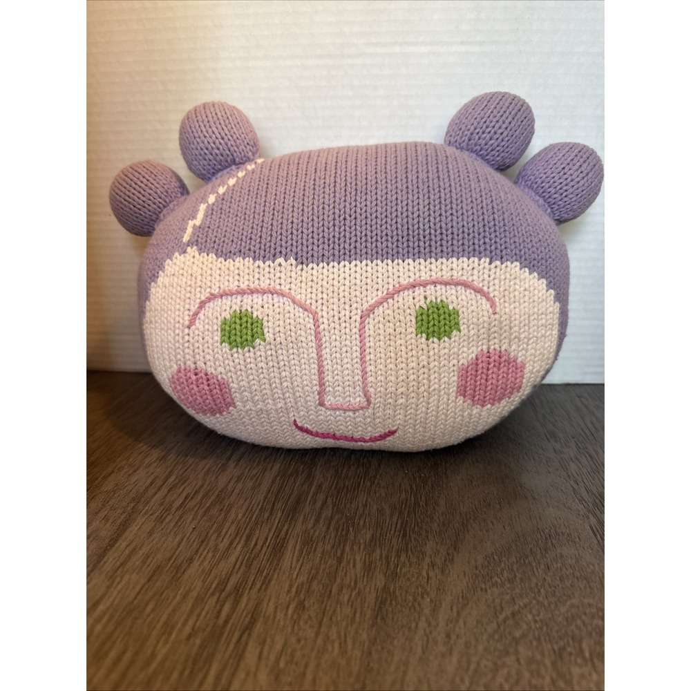 Blabla Knit Girl Doll Plush Stuffed Plush Pillow- Pre Owned